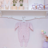 Saída Maternidade Nozinho Colorido Rosa Bebe ( PP )